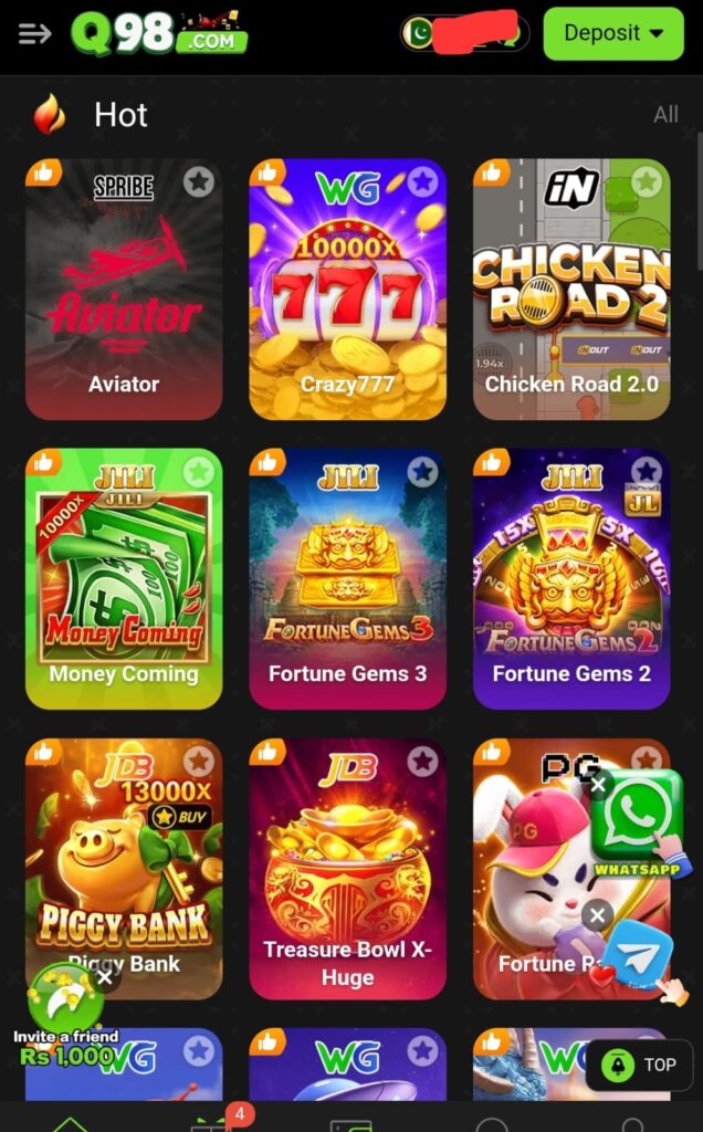  Q98 Game