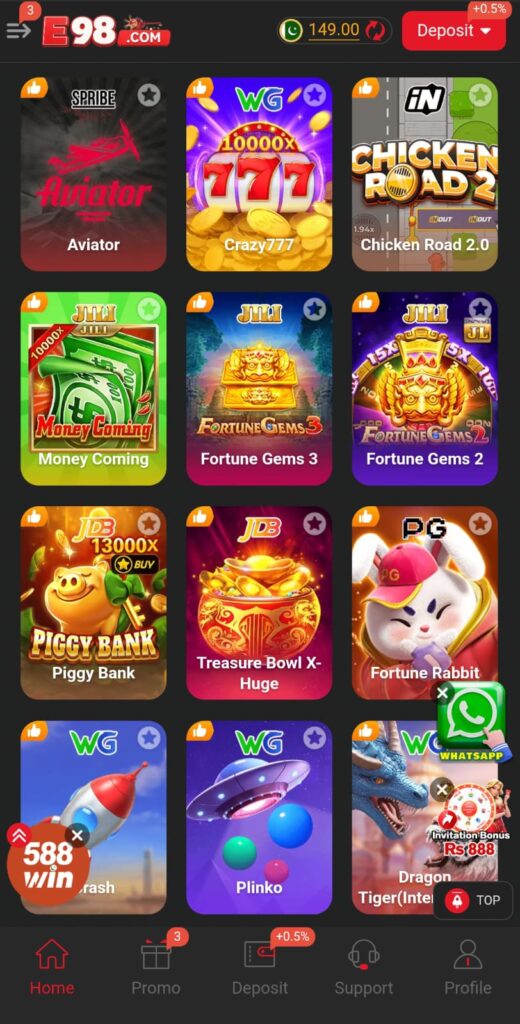 E98 Game
